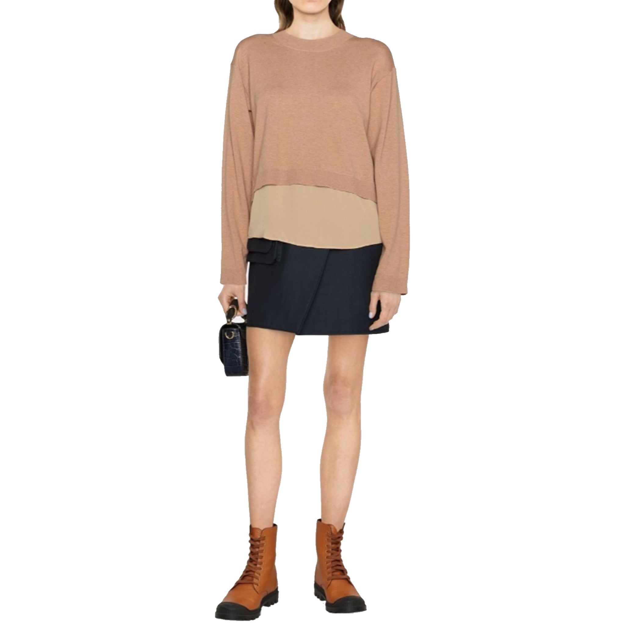 See By Chloe-OUTLET-SALE-Sweater BRAUN-ARCHIVIST