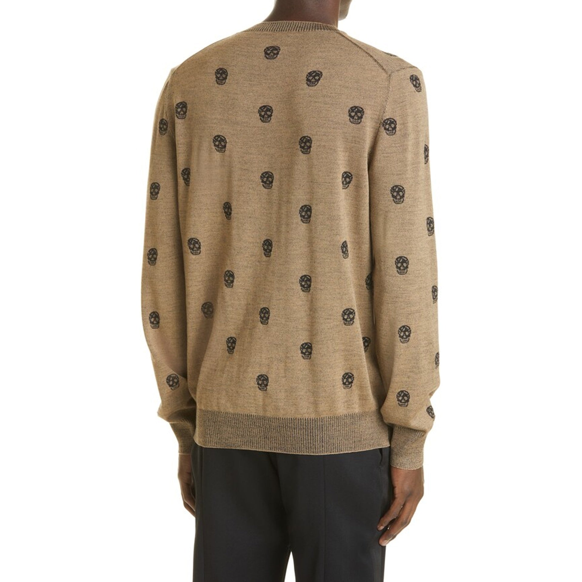 ALEXANDER MCQUEEN-OUTLET-SALE-Sweater Beige-ARCHIVIST