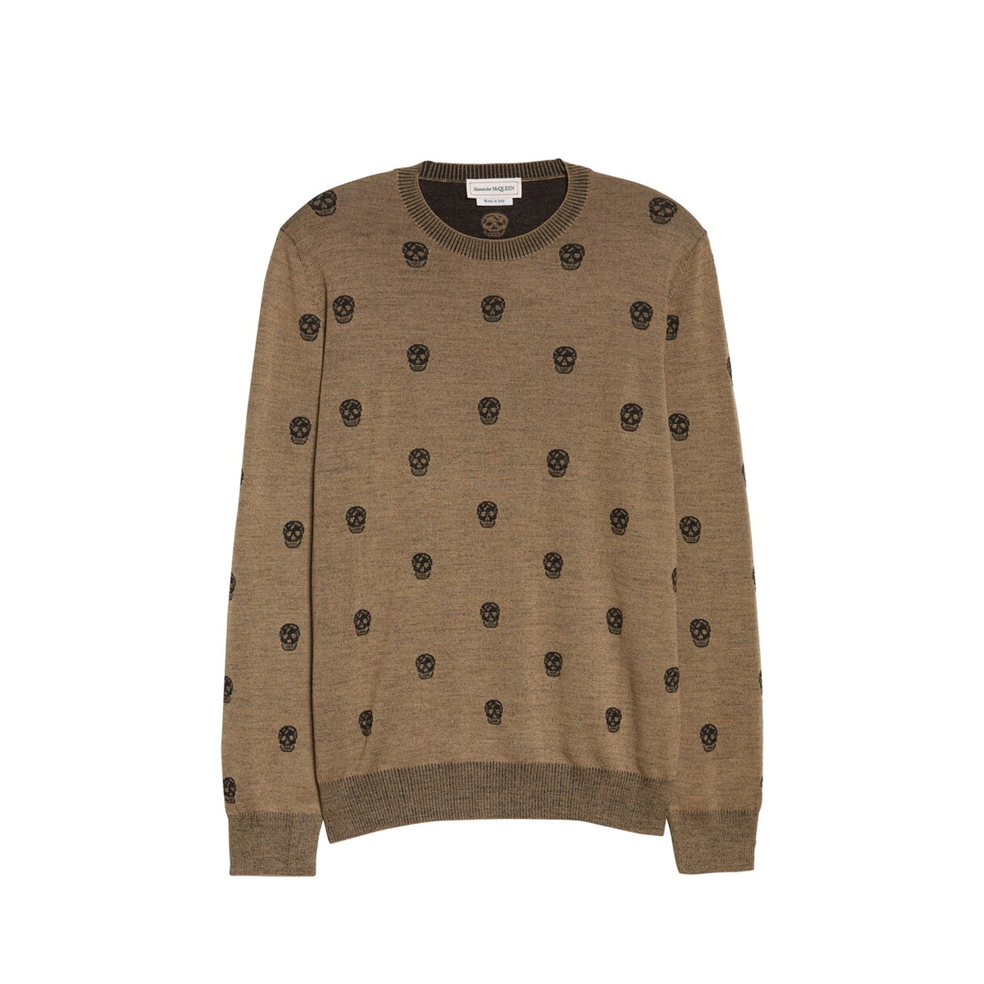 ALEXANDER MCQUEEN-OUTLET-SALE-Sweater Beige-ARCHIVIST