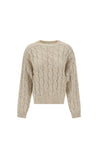 BRUNELLO CUCINELLI-OUTLET-SALE-Sweater Beige-ARCHIVIST