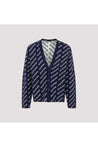 BALENCIAGA-OUTLET-SALE-Sweater Blau-ARCHIVIST