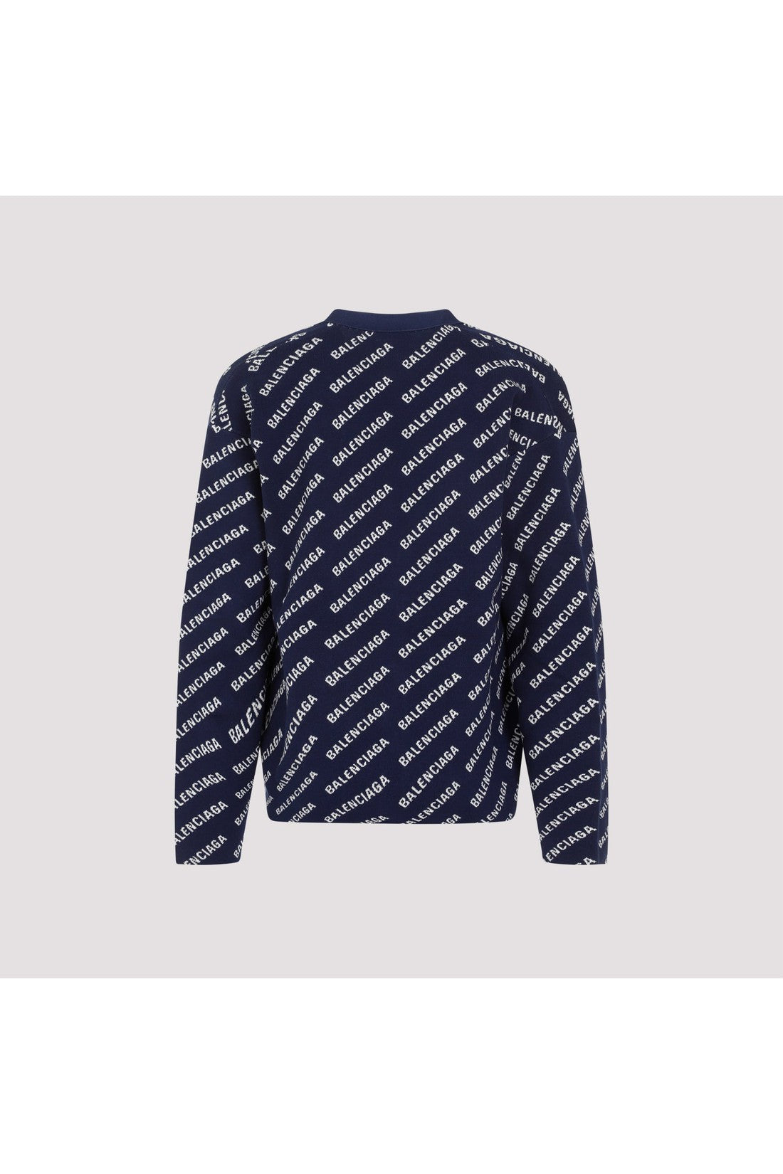 BALENCIAGA-OUTLET-SALE-Sweater Blau-ARCHIVIST