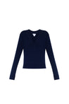 BOTTEGA VENETA-OUTLET-SALE-Sweater Blau-ARCHIVIST