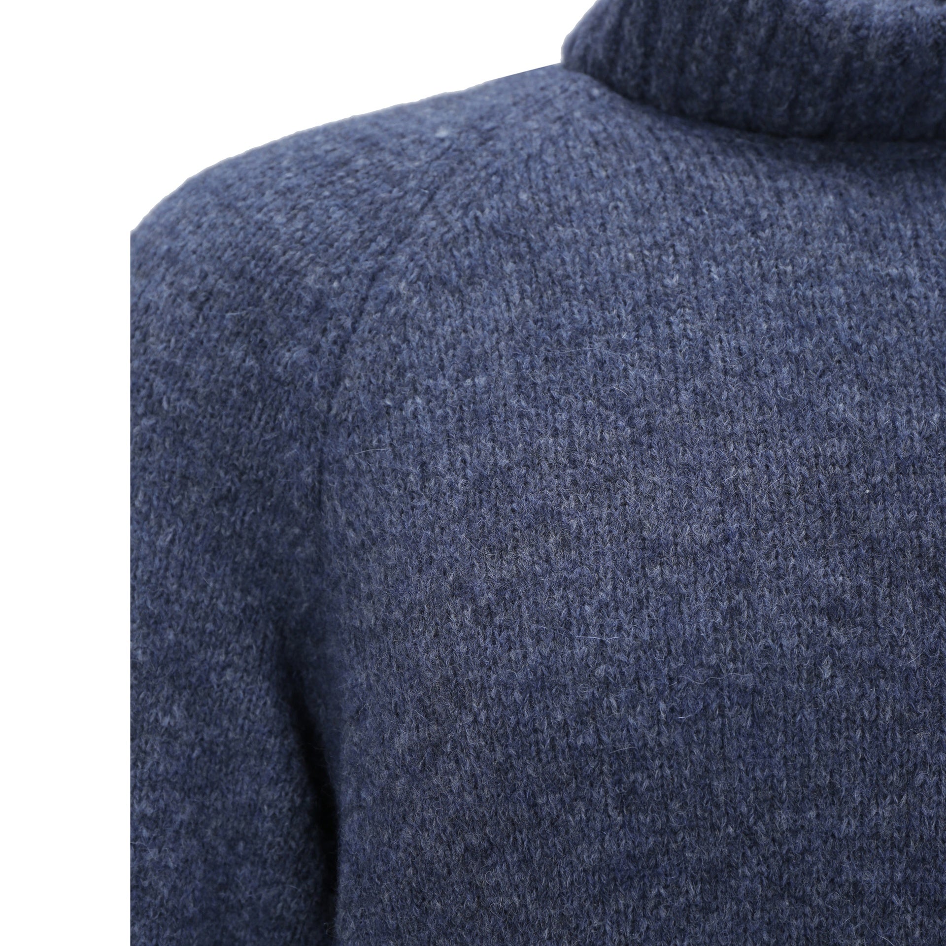 BRUNELLO CUCINELLI-OUTLET-SALE-Sweater Blau-ARCHIVIST