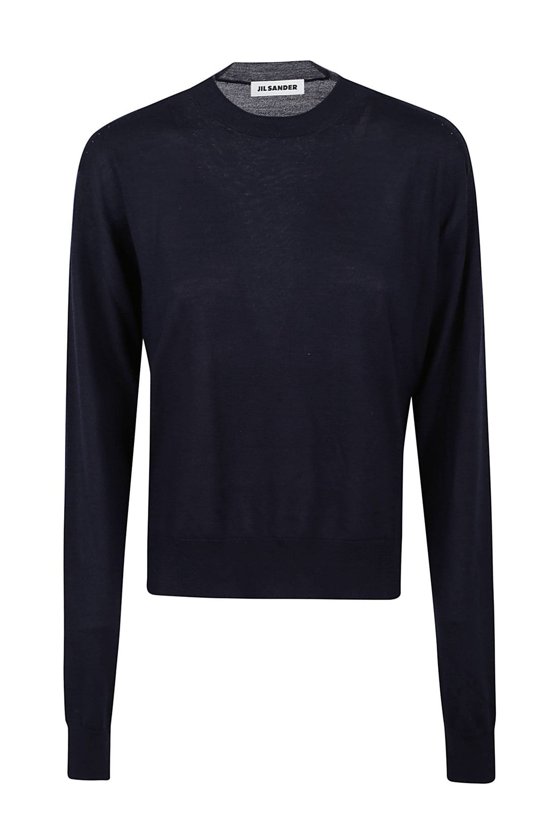 JIL SANDER-OUTLET-SALE-Sweater Blau-ARCHIVIST