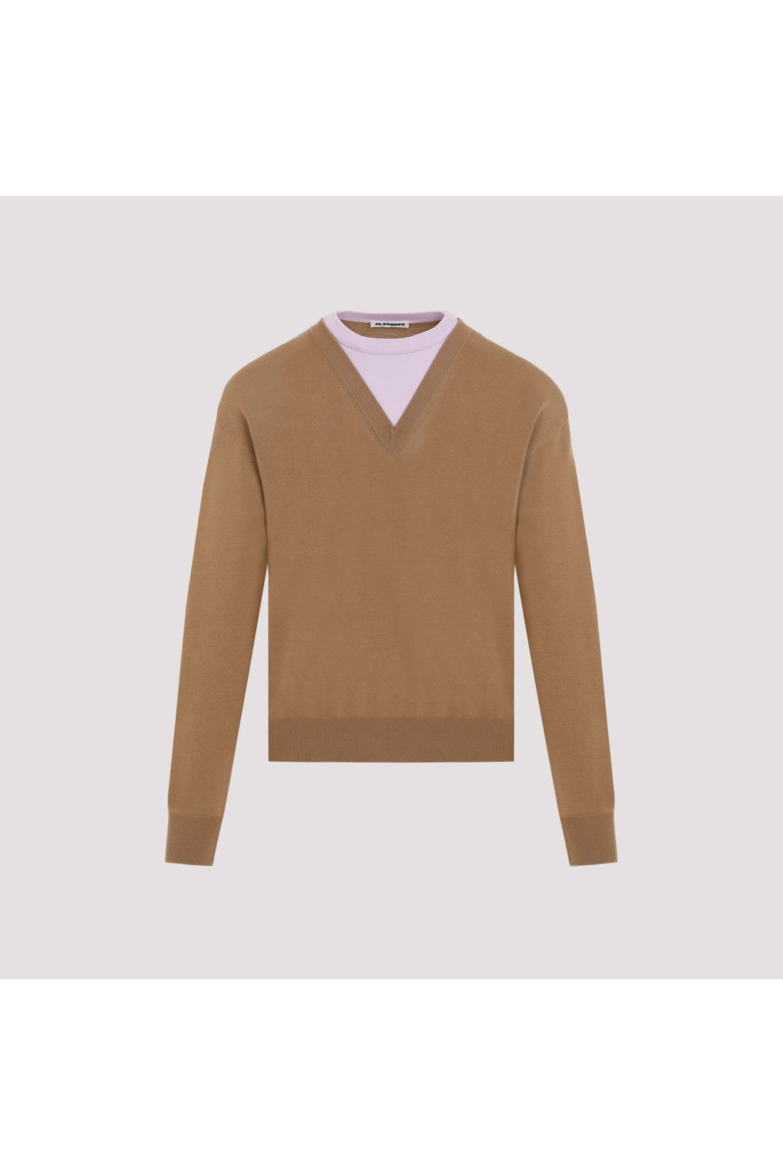 JIL SANDER-OUTLET-SALE-Sweater Braun-ARCHIVIST