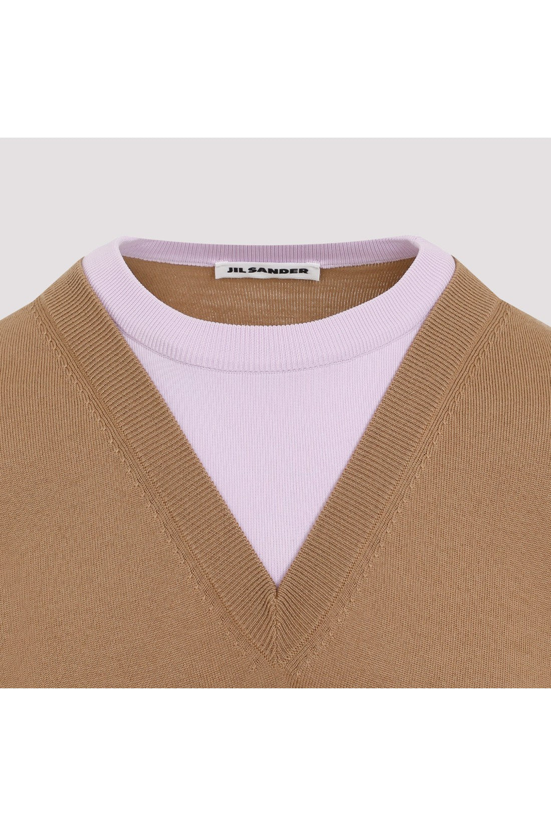 JIL SANDER-OUTLET-SALE-Sweater Braun-ARCHIVIST