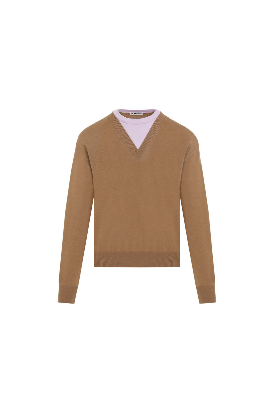 JIL SANDER-OUTLET-SALE-Sweater Braun-ARCHIVIST