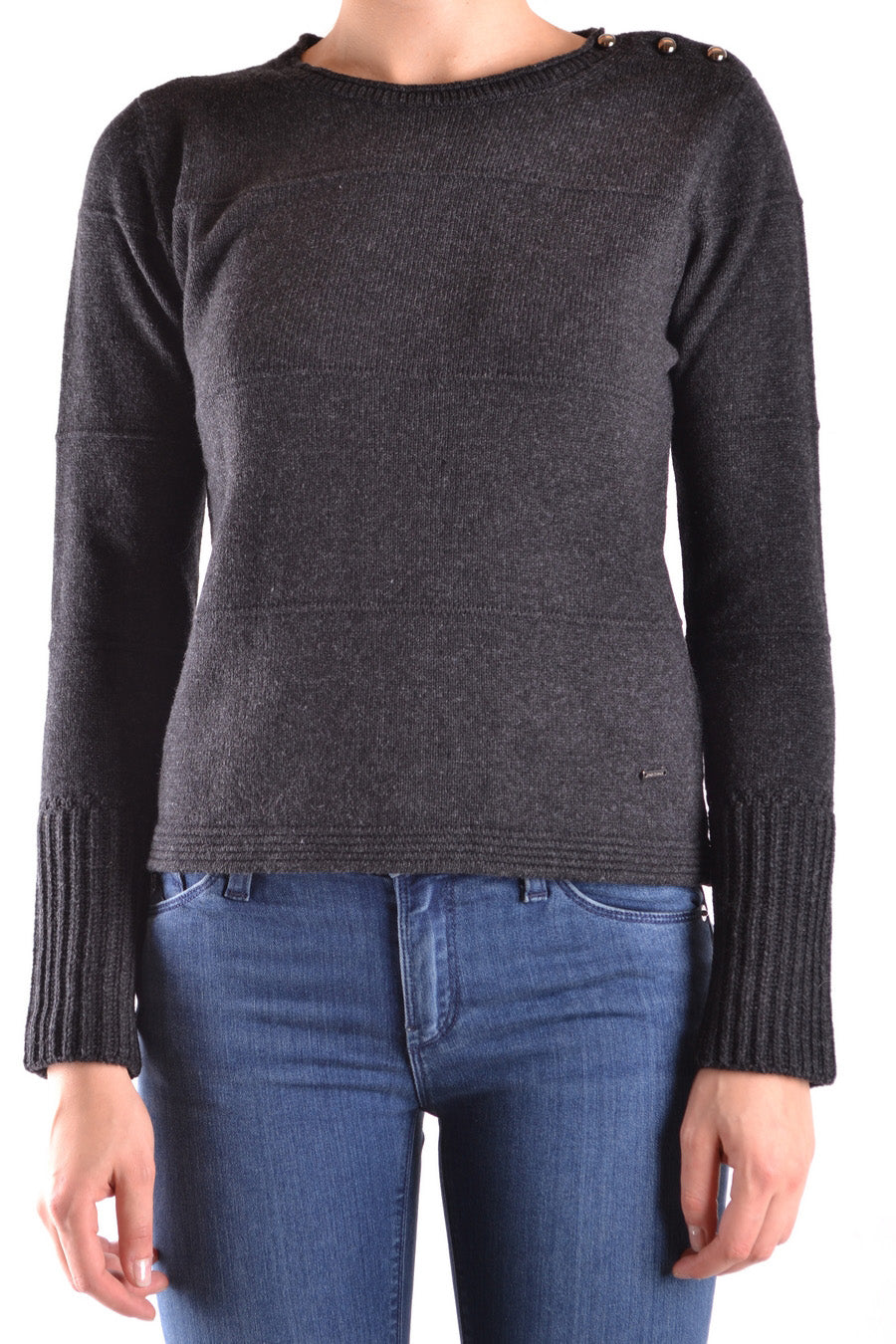 ARMANI JEANS-OUTLET-SALE-Sweater GRAU-ARCHIVIST