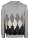 BALLANTYNE-OUTLET-SALE-Sweater GRAU-ARCHIVIST