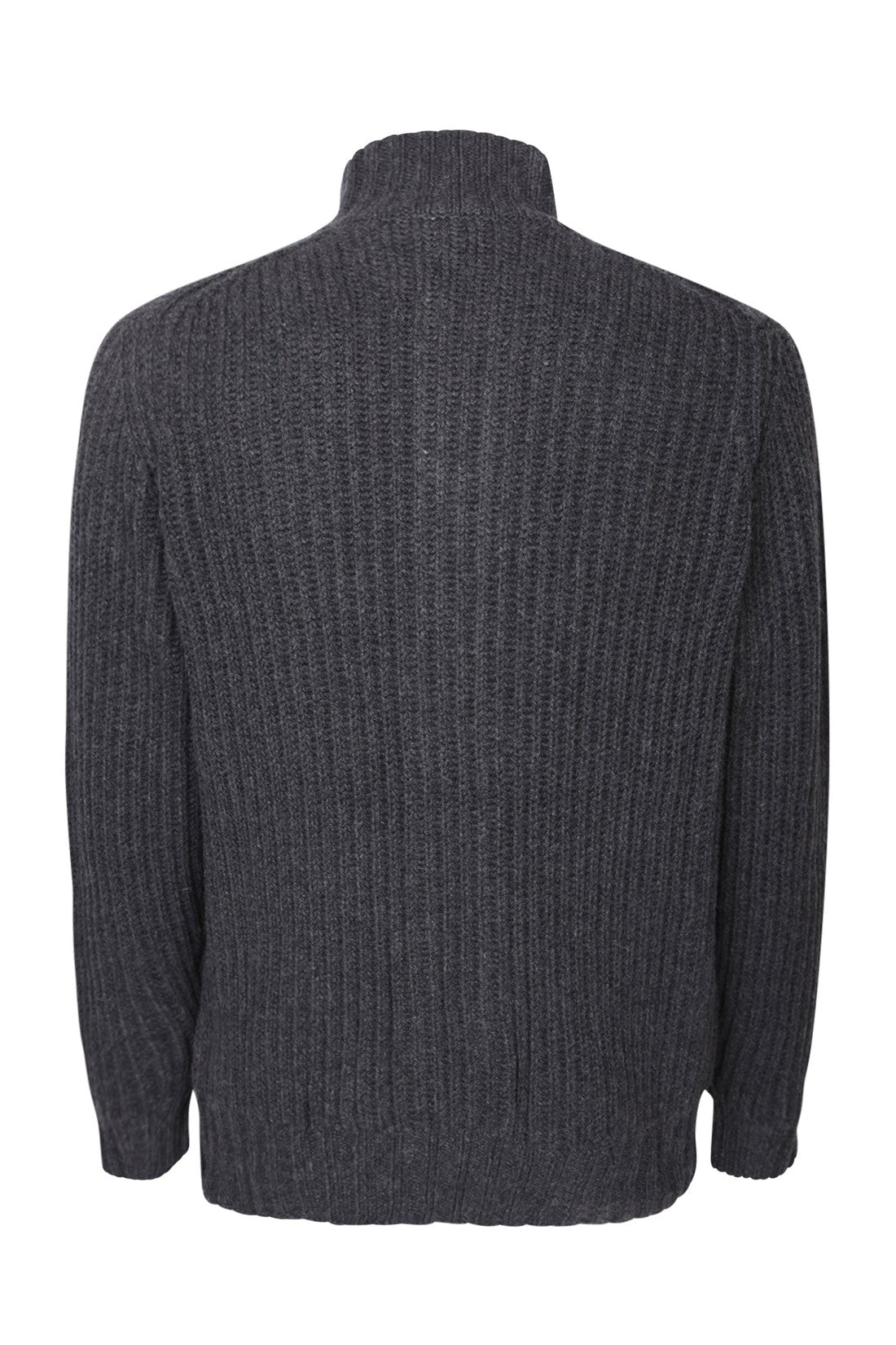 DELL'OGLIO-OUTLET-SALE-Sweater GRAU-ARCHIVIST