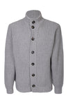 DELL'OGLIO-OUTLET-SALE-Sweater GRAU-ARCHIVIST