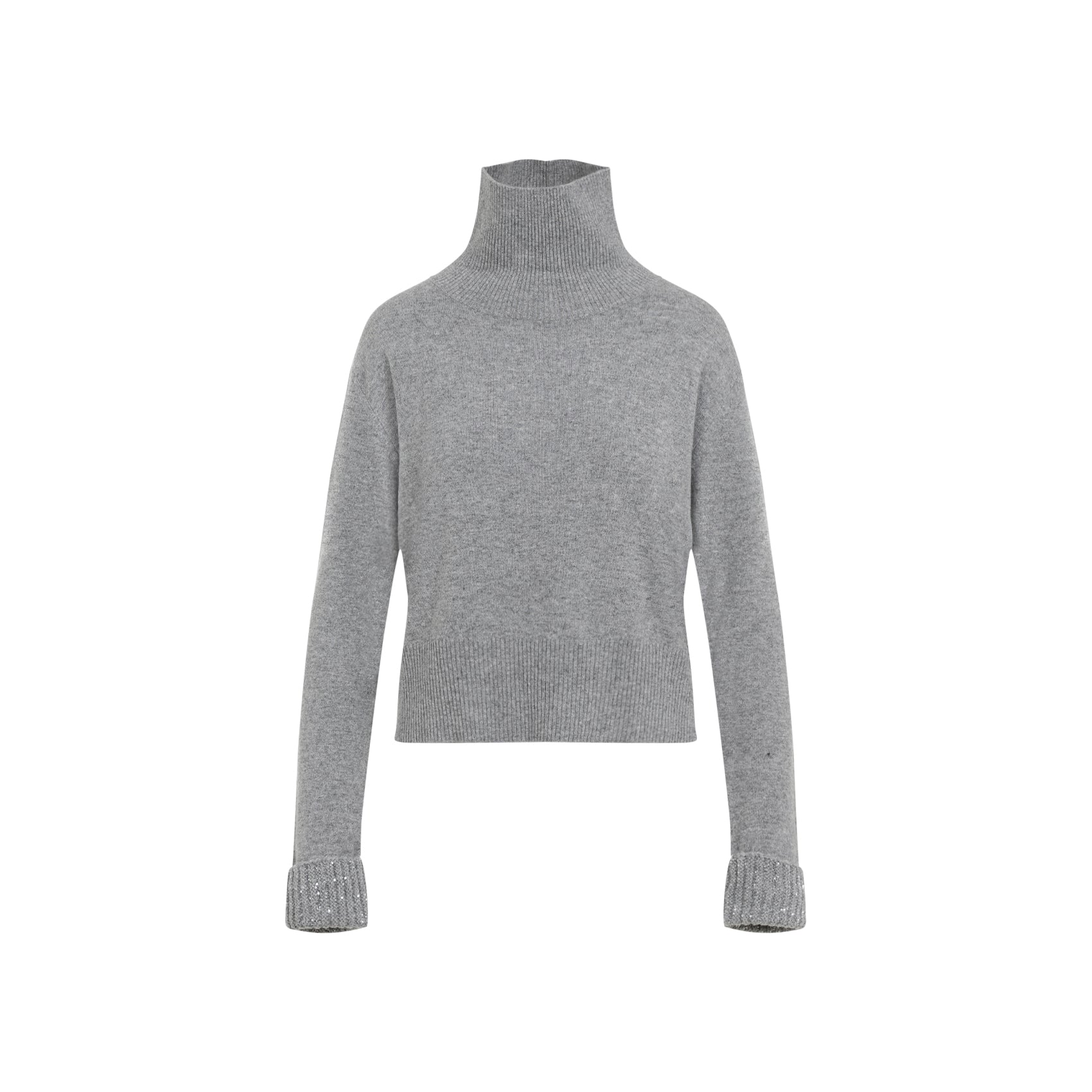 FABIANA FILIPPI-OUTLET-SALE-Sweater GRAU-ARCHIVIST