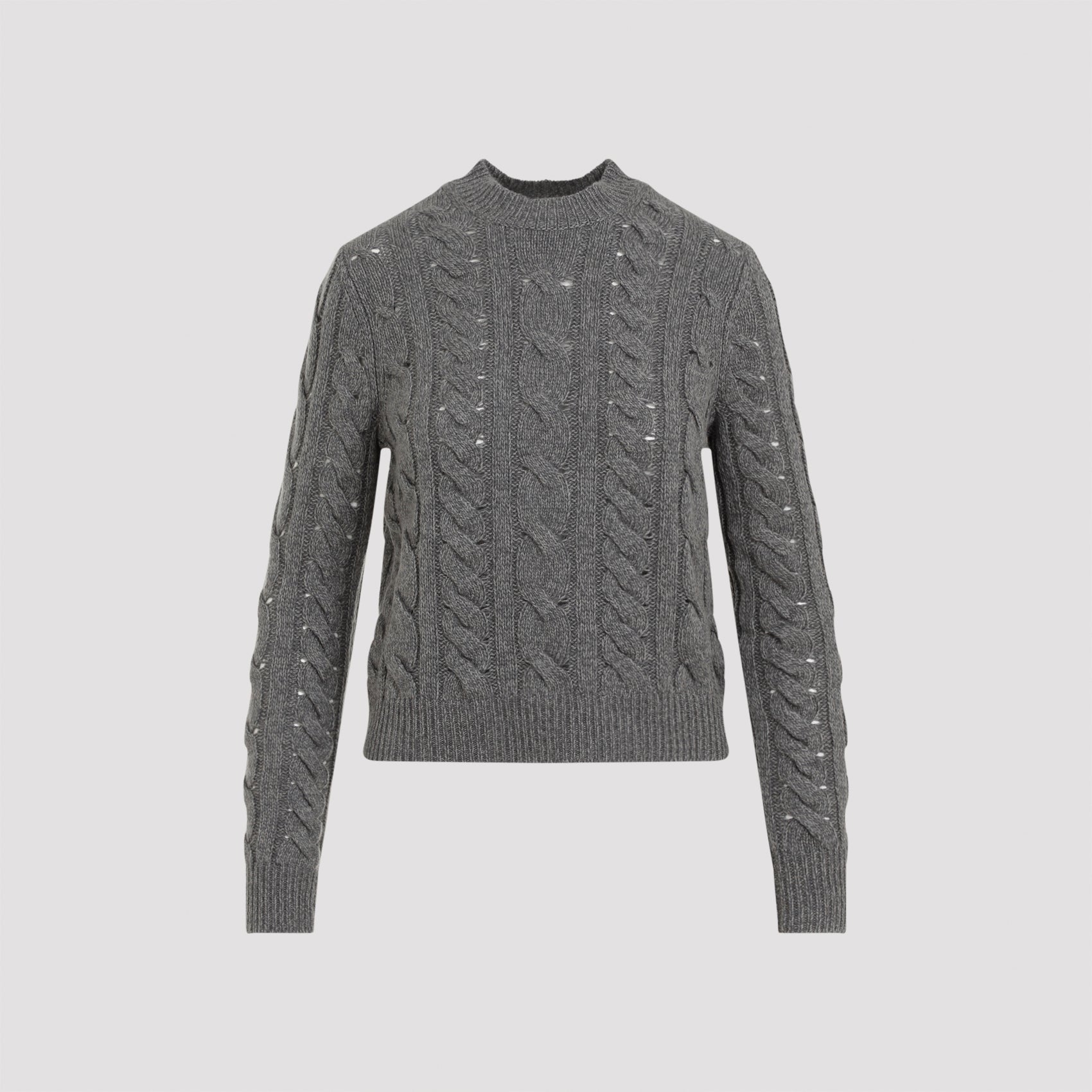 GABRIELA HEARST-OUTLET-SALE-Sweater GRAU-ARCHIVIST