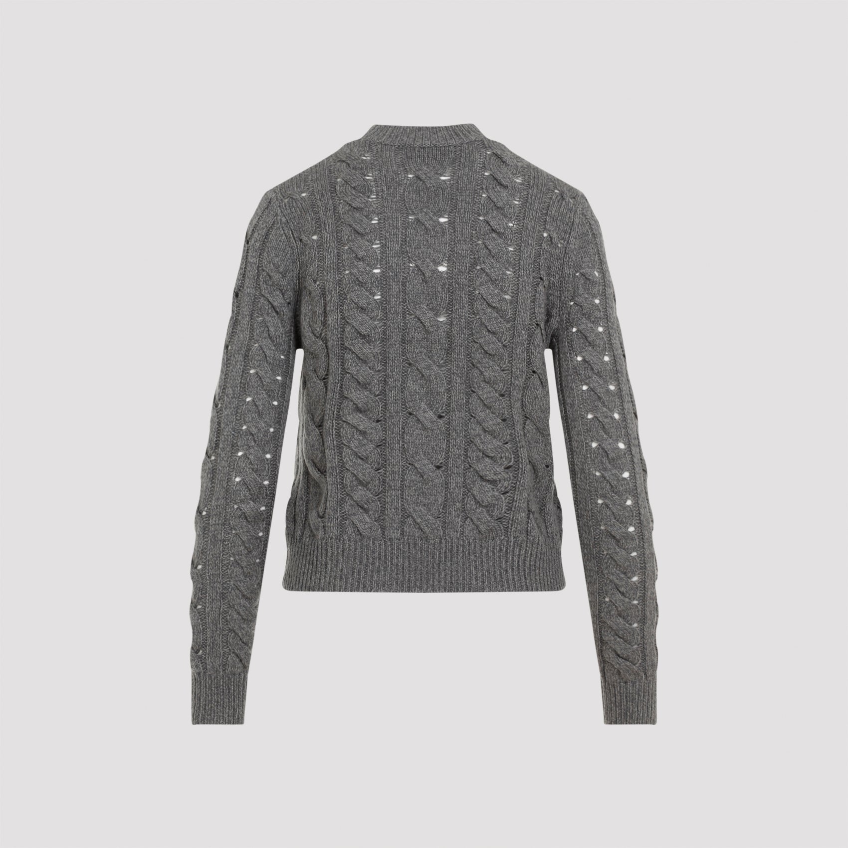 GABRIELA HEARST-OUTLET-SALE-Sweater GRAU-ARCHIVIST