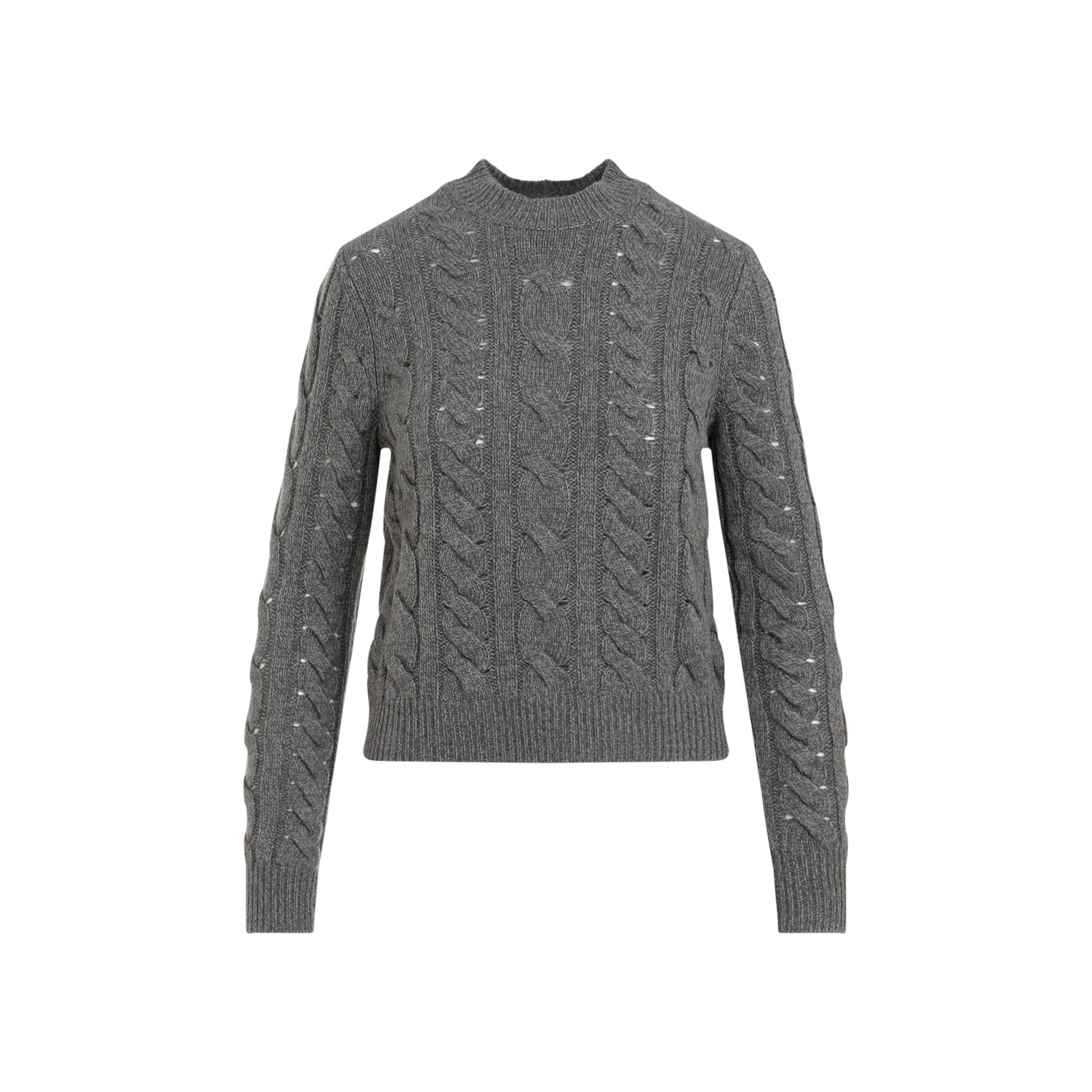 GABRIELA HEARST-OUTLET-SALE-Sweater GRAU-ARCHIVIST