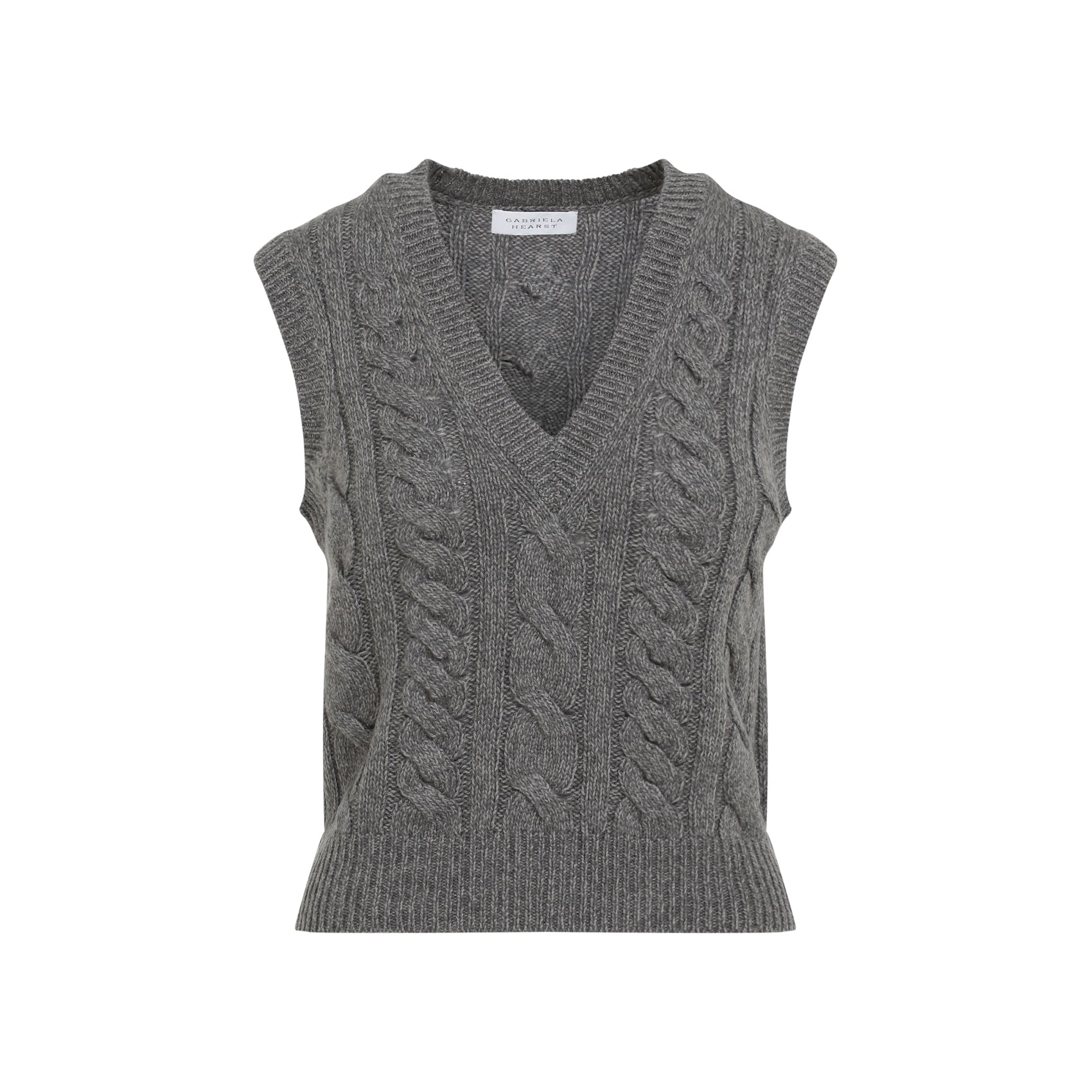 GABRIELA HEARST-OUTLET-SALE-Sweater GRAU-ARCHIVIST