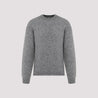 JACQUEMUS-OUTLET-SALE-Sweater GRAU-ARCHIVIST