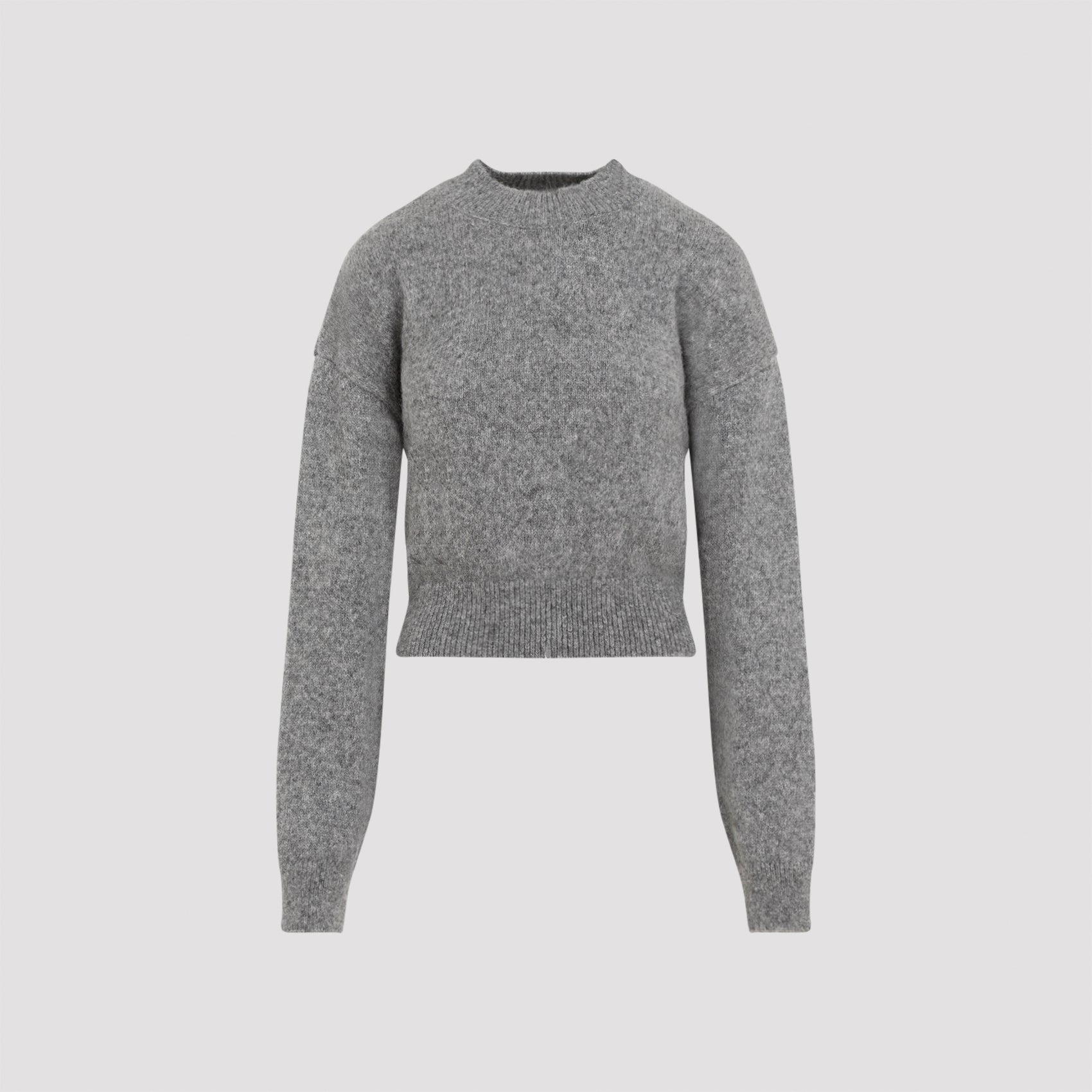 JACQUEMUS-OUTLET-SALE-Sweater GRAU-ARCHIVIST