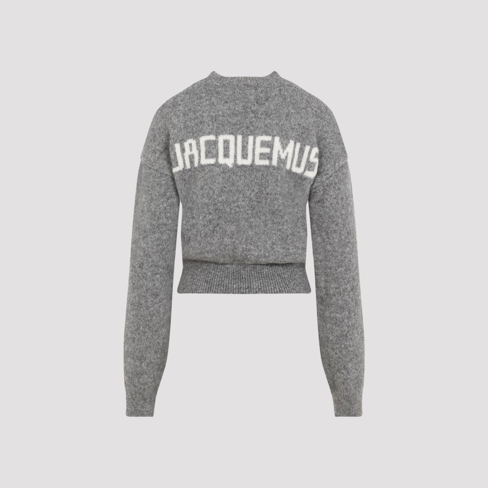 JACQUEMUS-OUTLET-SALE-Sweater GRAU-ARCHIVIST