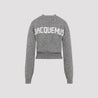 JACQUEMUS-OUTLET-SALE-Sweater GRAU-ARCHIVIST