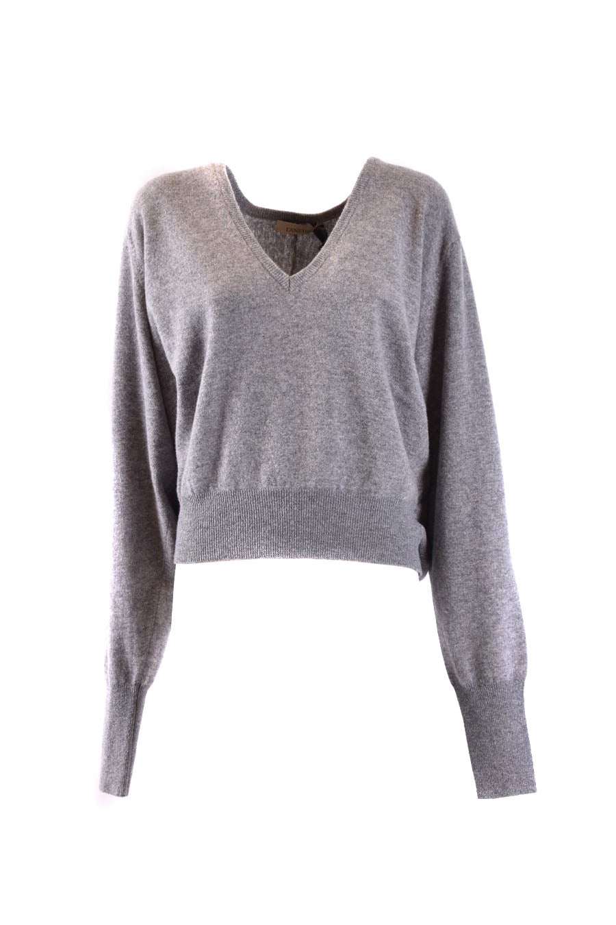 LANEUS-OUTLET-SALE-Sweater GRAU-ARCHIVIST