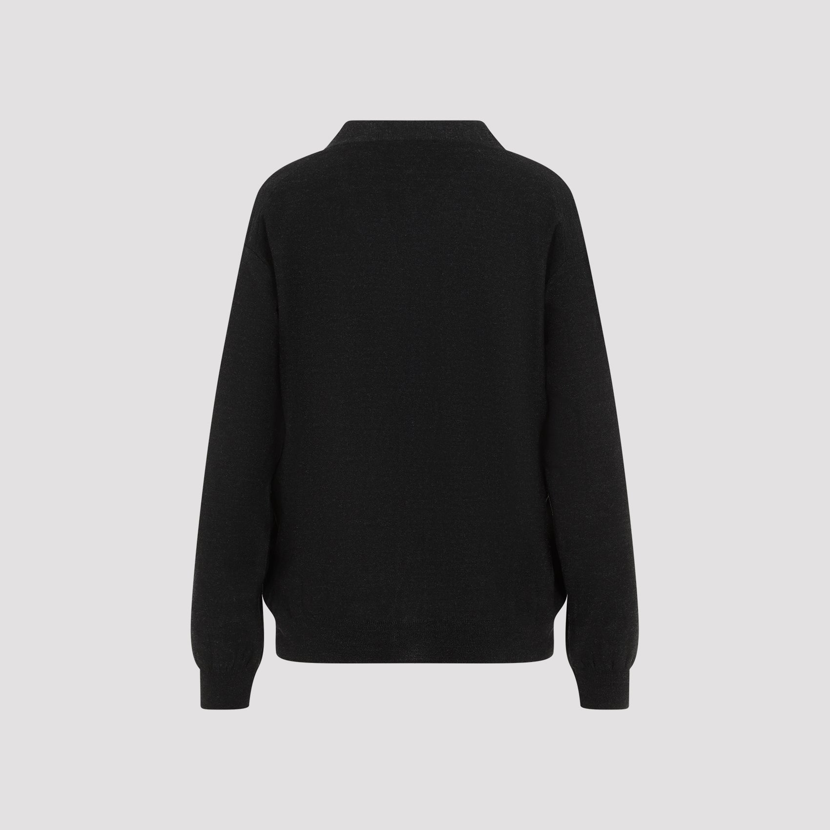 LEMAIRE-OUTLET-SALE-Sweater GRAU-ARCHIVIST