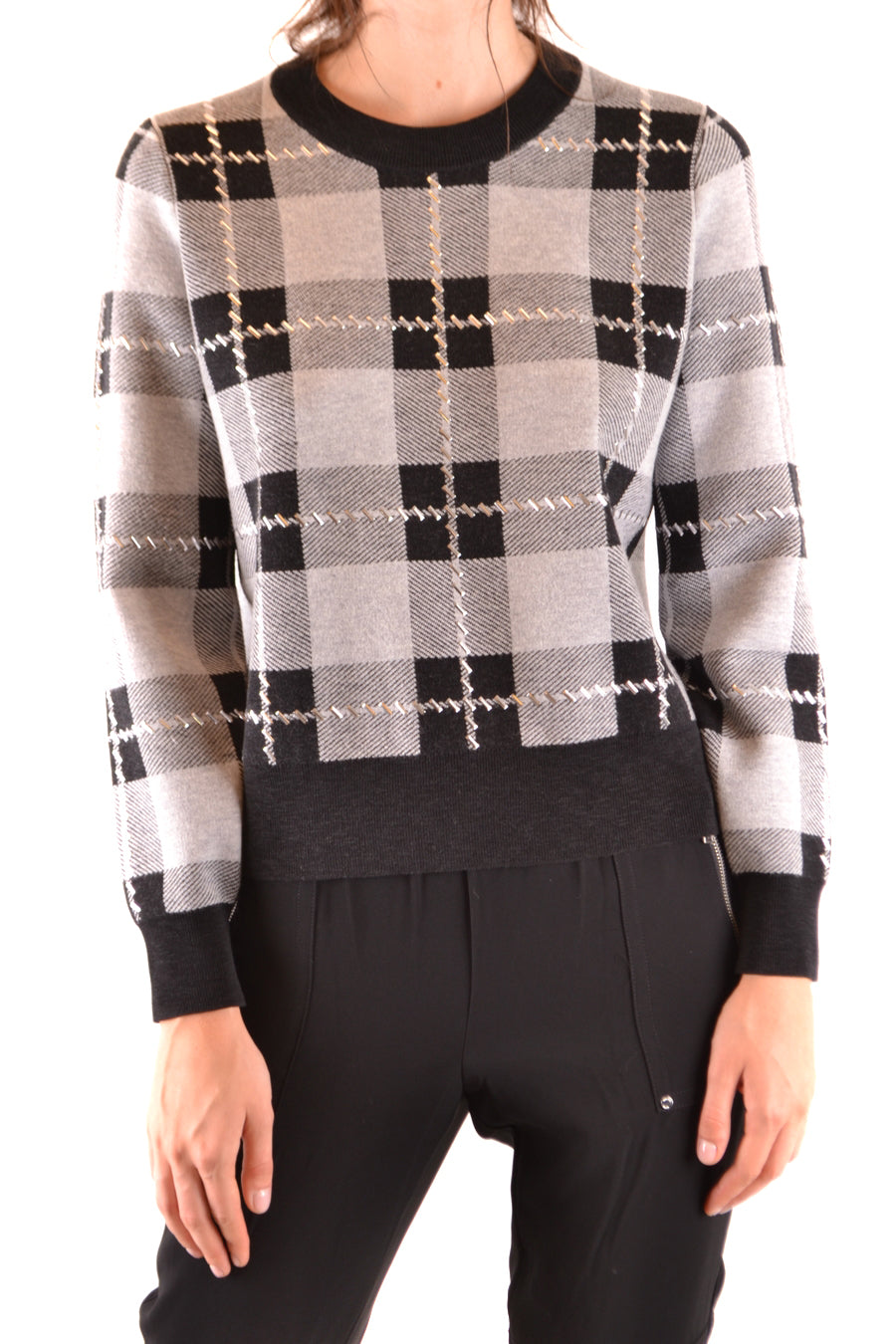 MICHAEL KORS-OUTLET-SALE-Sweater GRAU-ARCHIVIST