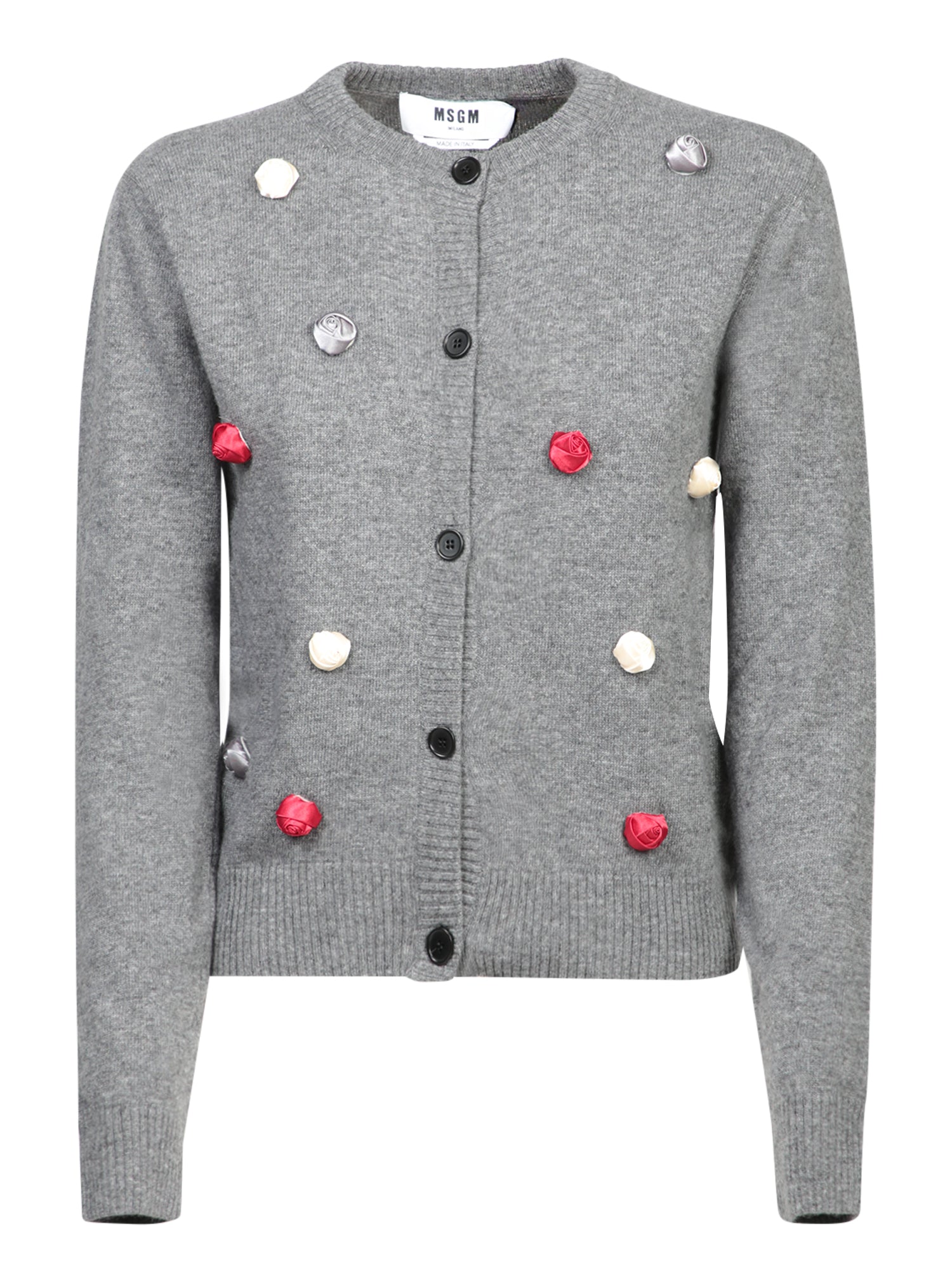 MSGM-OUTLET-SALE-Sweater GRAU-ARCHIVIST