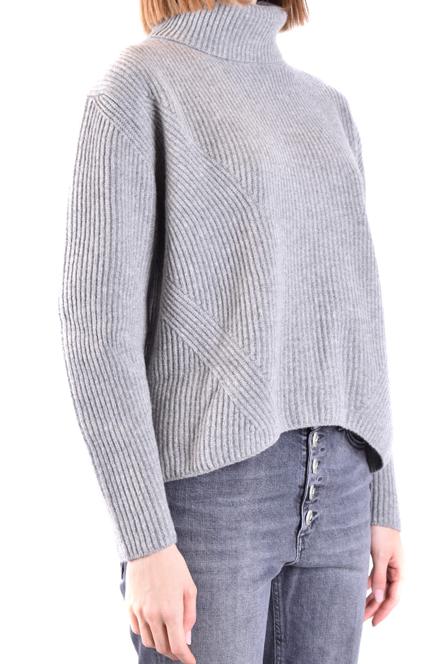 PINKO-OUTLET-SALE-Sweater GRAU-ARCHIVIST