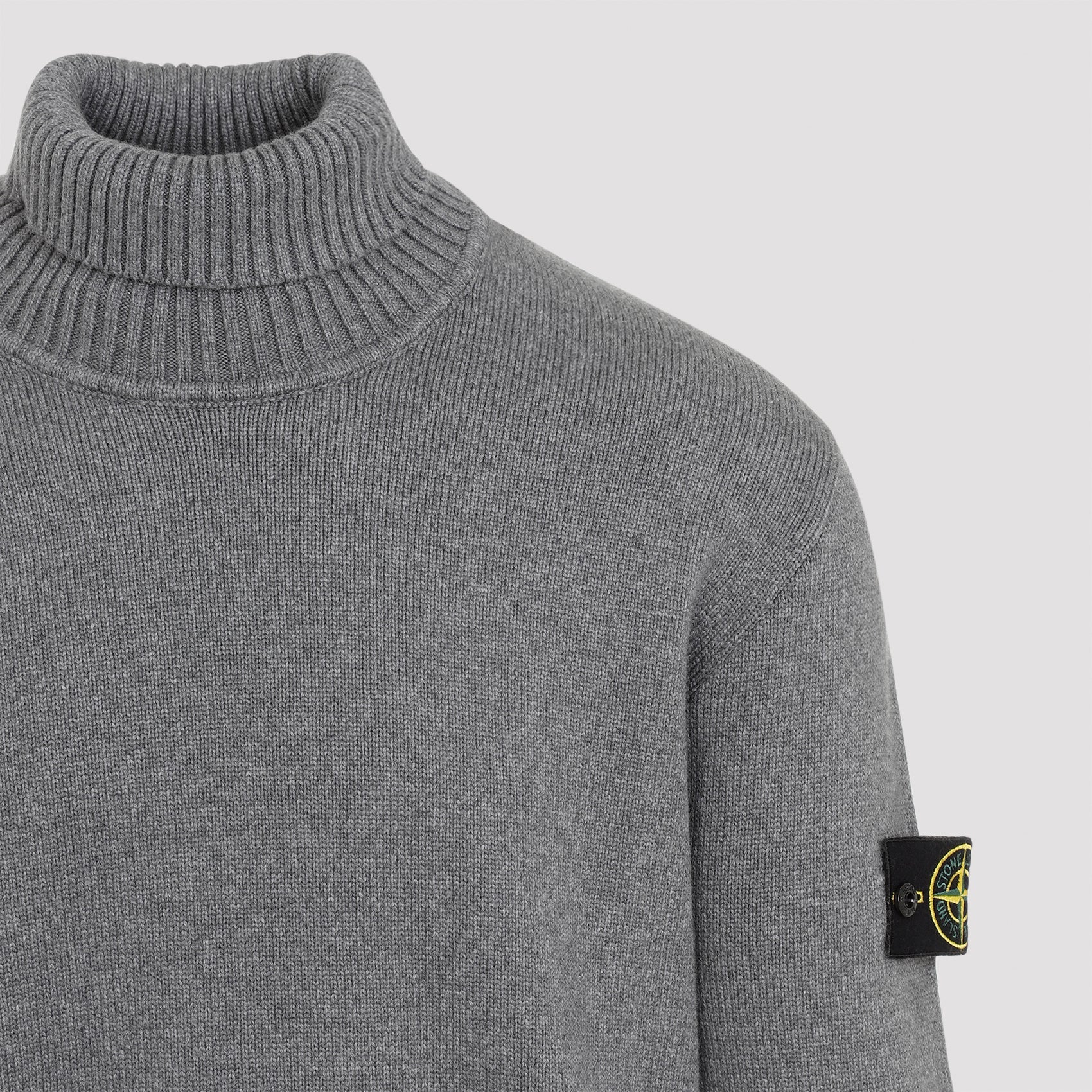 STONE ISLAND-OUTLET-SALE-Sweater GRAU-ARCHIVIST