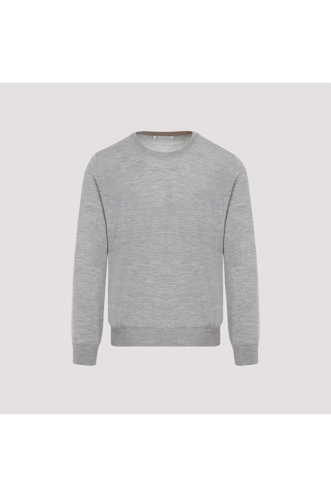 BRUNELLO CUCINELLI-OUTLET-SALE-Sweater Grau-ARCHIVIST