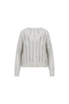 BRUNELLO CUCINELLI-OUTLET-SALE-Sweater Grau-ARCHIVIST