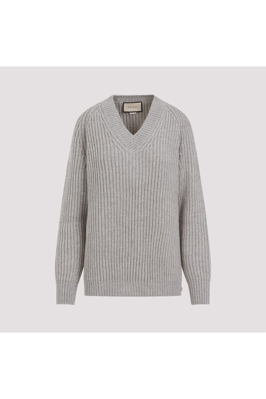 GUCCI-OUTLET-SALE-Sweater Grau-ARCHIVIST