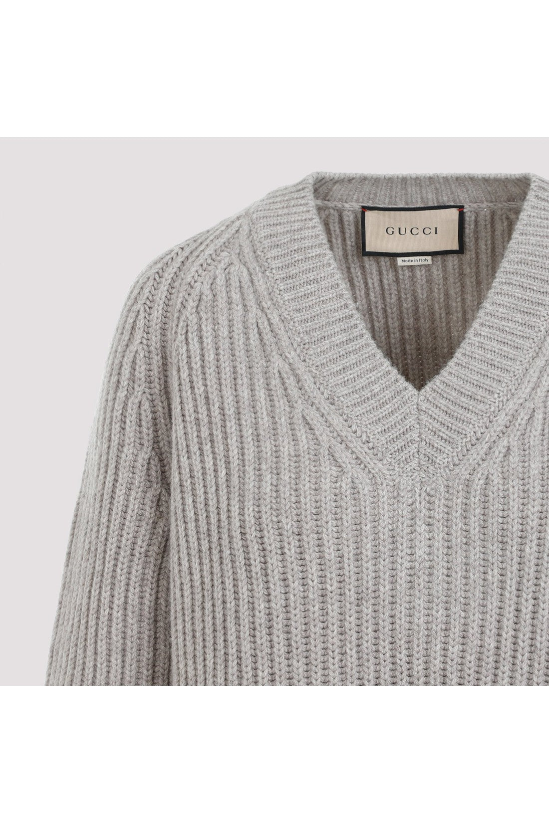 GUCCI-OUTLET-SALE-Sweater Grau-ARCHIVIST