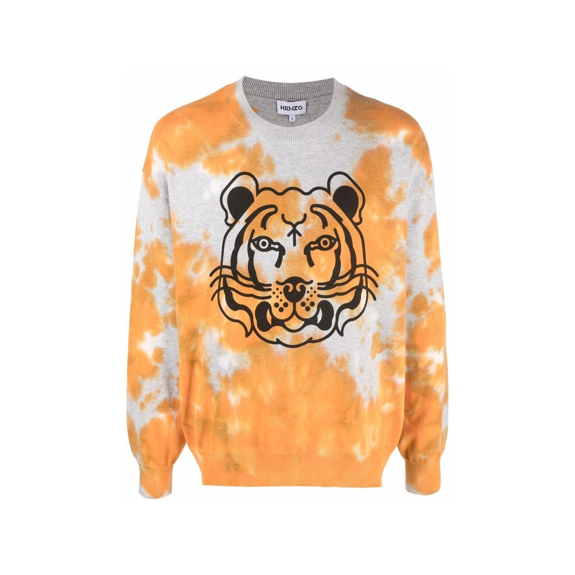 KENZO-OUTLET-SALE-Sweater ORANGE-ARCHIVIST