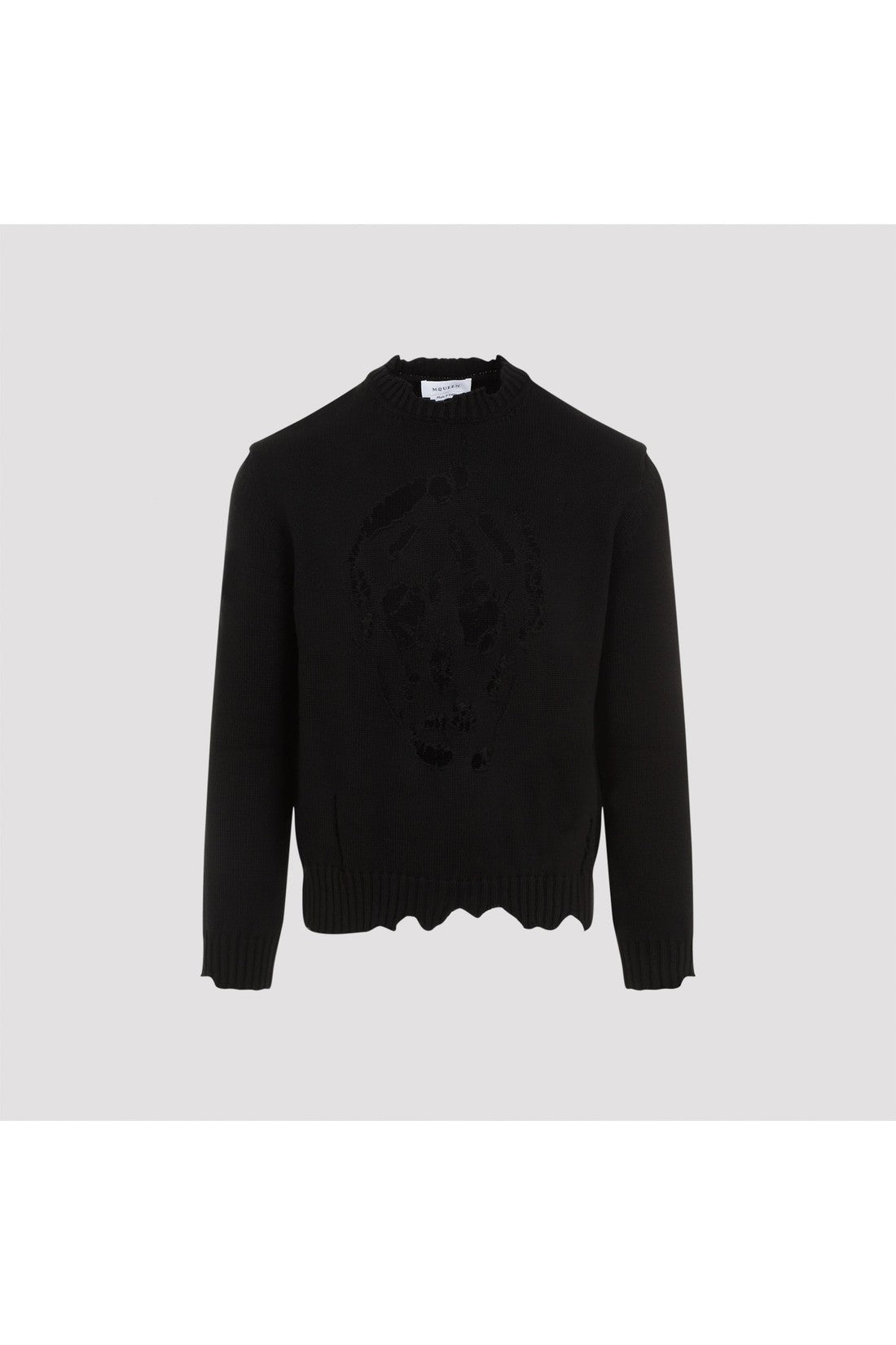 ALEXANDER MCQUEEN-OUTLET-SALE-Sweater SCHWARZ-ARCHIVIST