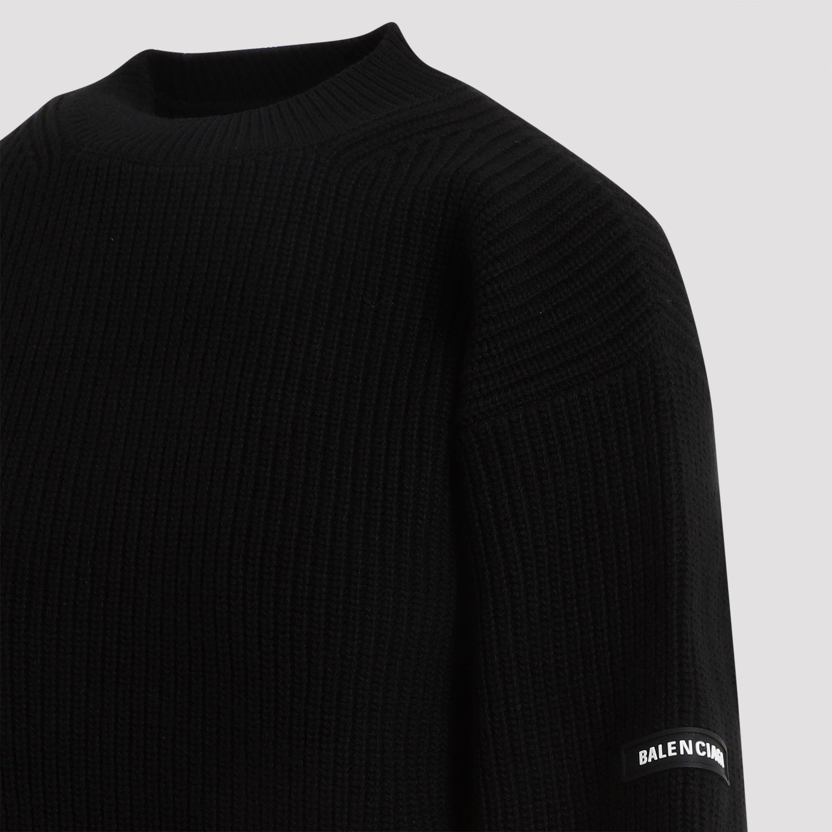 BALENCIAGA-OUTLET-SALE-Sweater SCHWARZ-ARCHIVIST