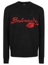 BALMAIN-OUTLET-SALE-Sweater SCHWARZ-ARCHIVIST