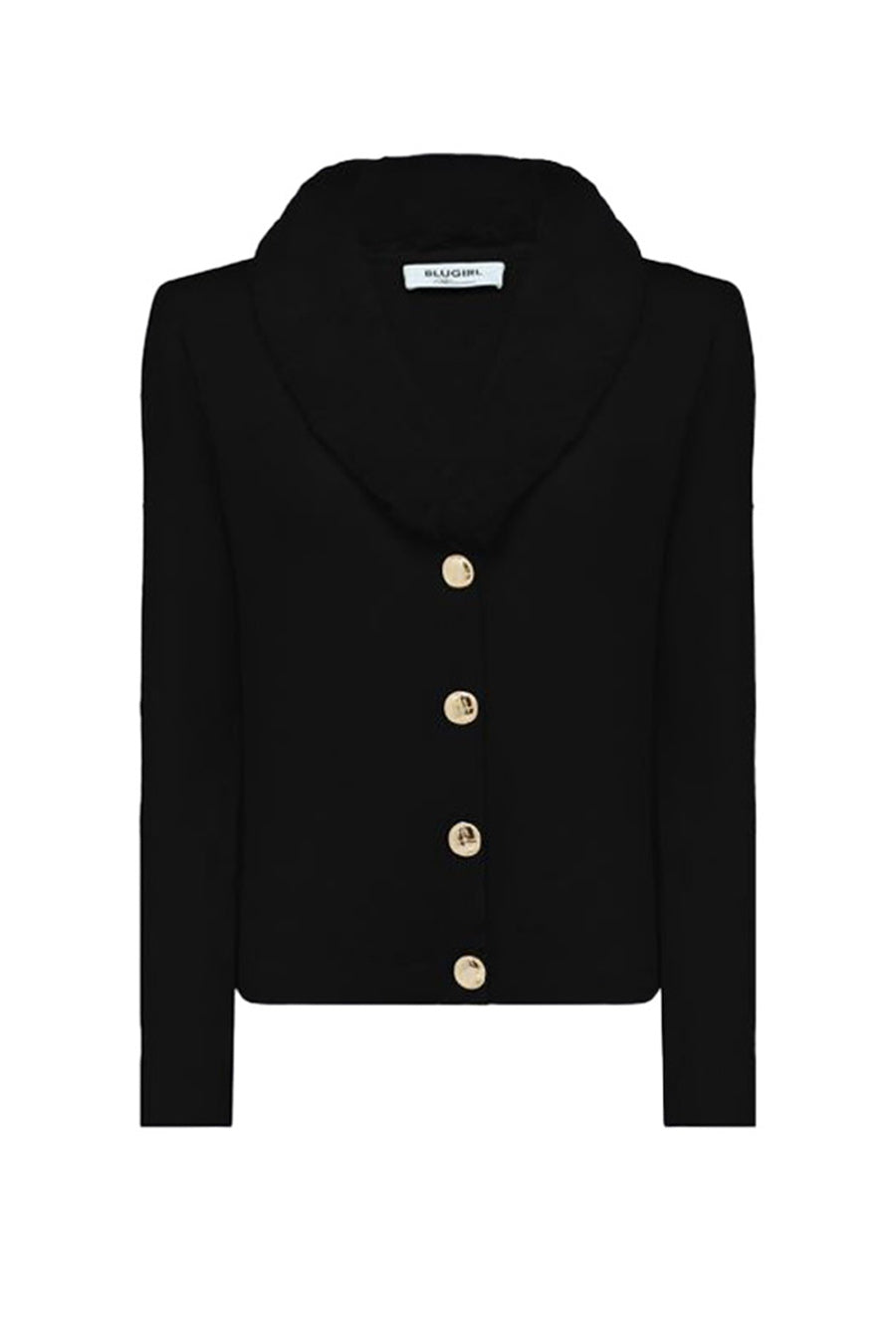 Blugirl-OUTLET-SALE-Sweater SCHWARZ-ARCHIVIST