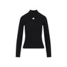 COURRÈGES-OUTLET-SALE-Sweater SCHWARZ-ARCHIVIST