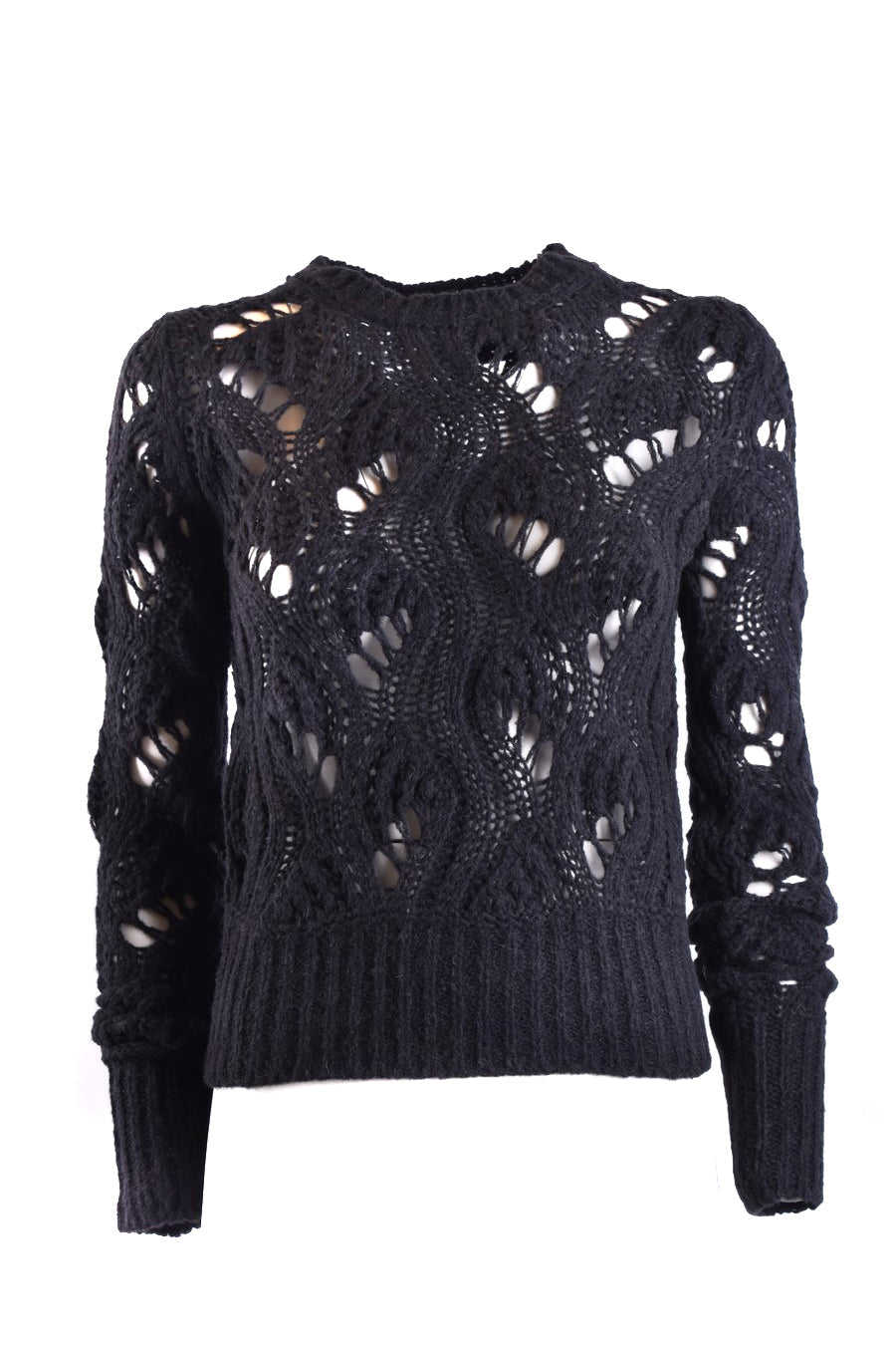 DONDUP-OUTLET-SALE-Sweater SCHWARZ-ARCHIVIST