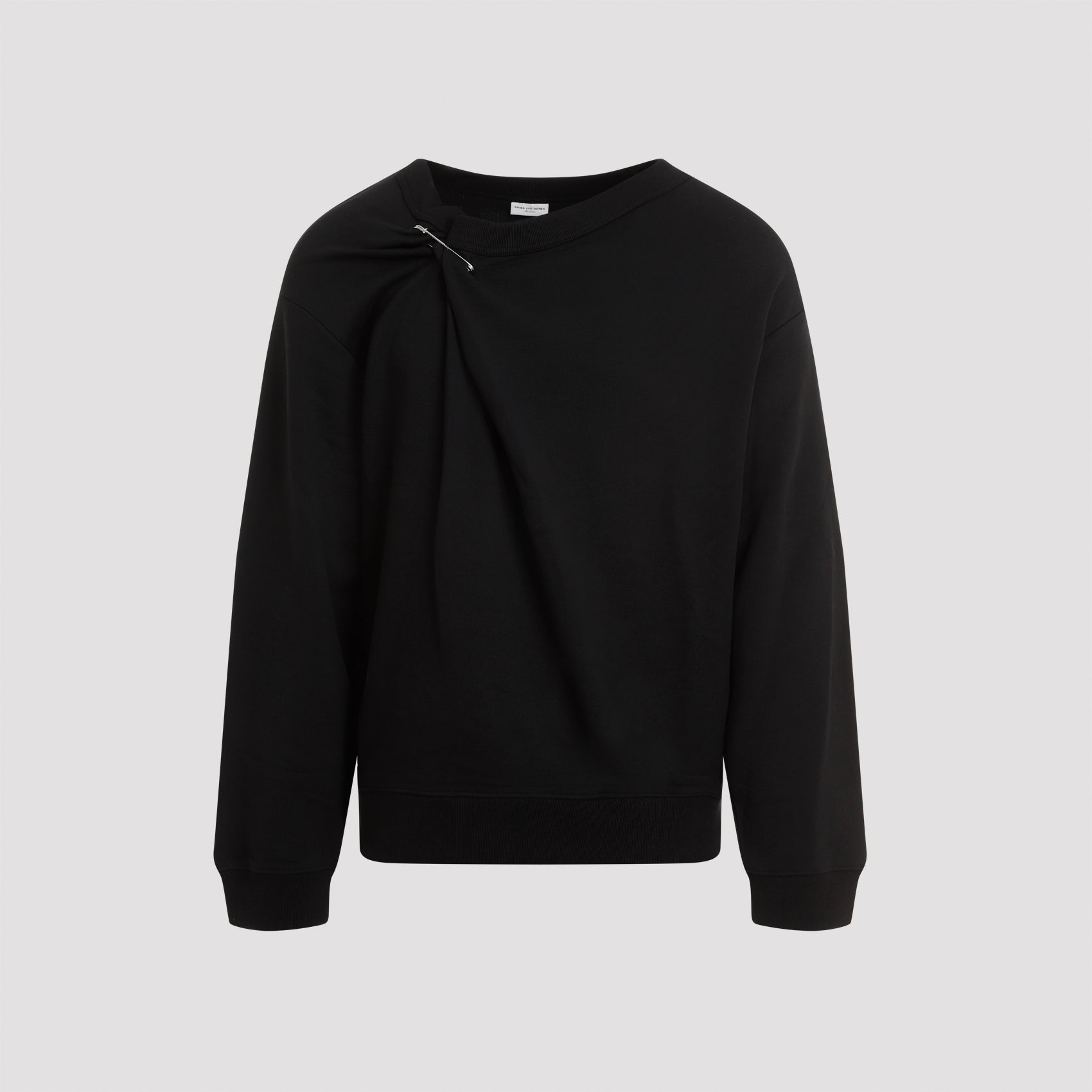 Dries Van Noten-OUTLET-SALE-Sweater SCHWARZ-ARCHIVIST