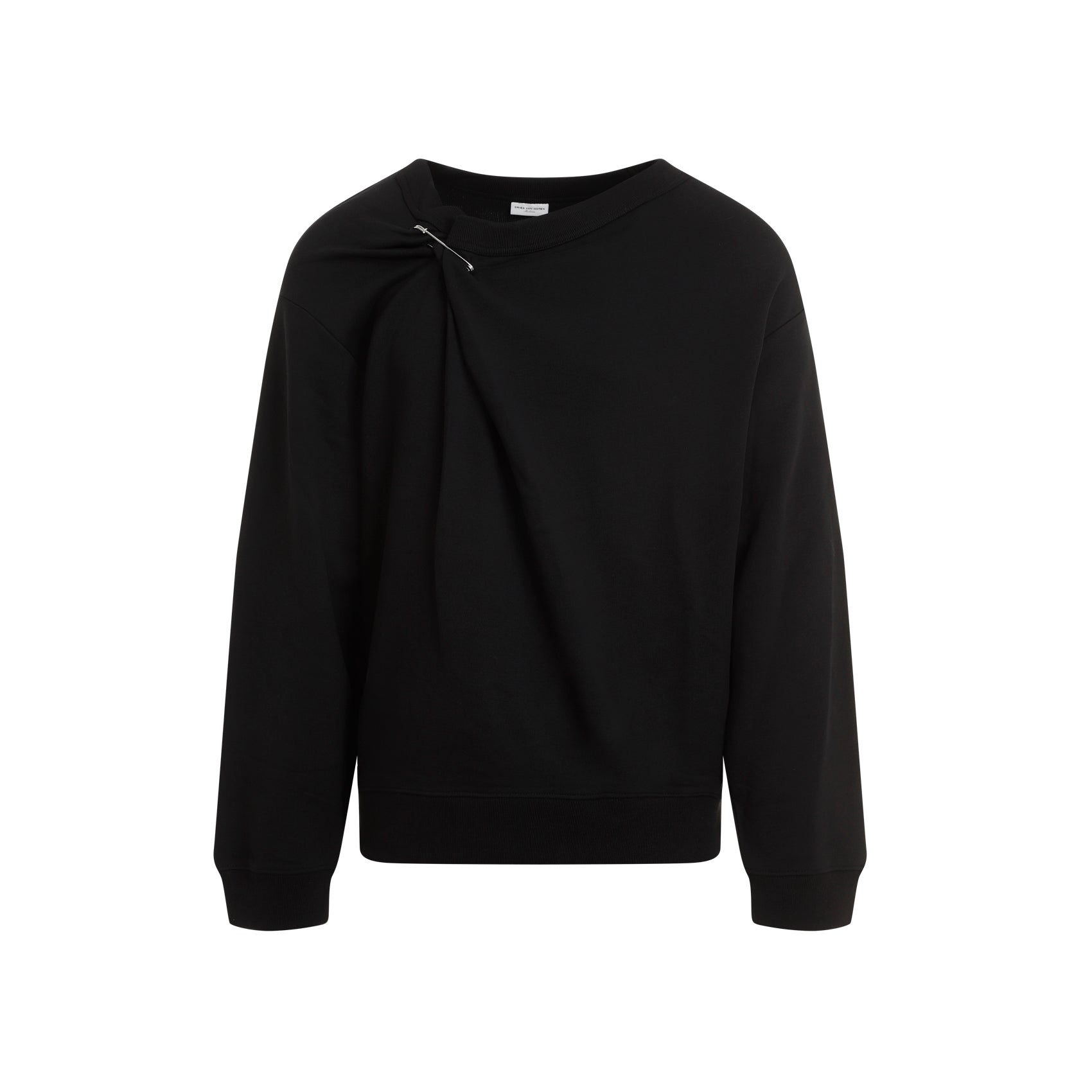 DRIES VAN NOTEN-OUTLET-SALE-Sweater SCHWARZ-ARCHIVIST