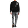 DSQUARED2-OUTLET-SALE-Sweater SCHWARZ-ARCHIVIST