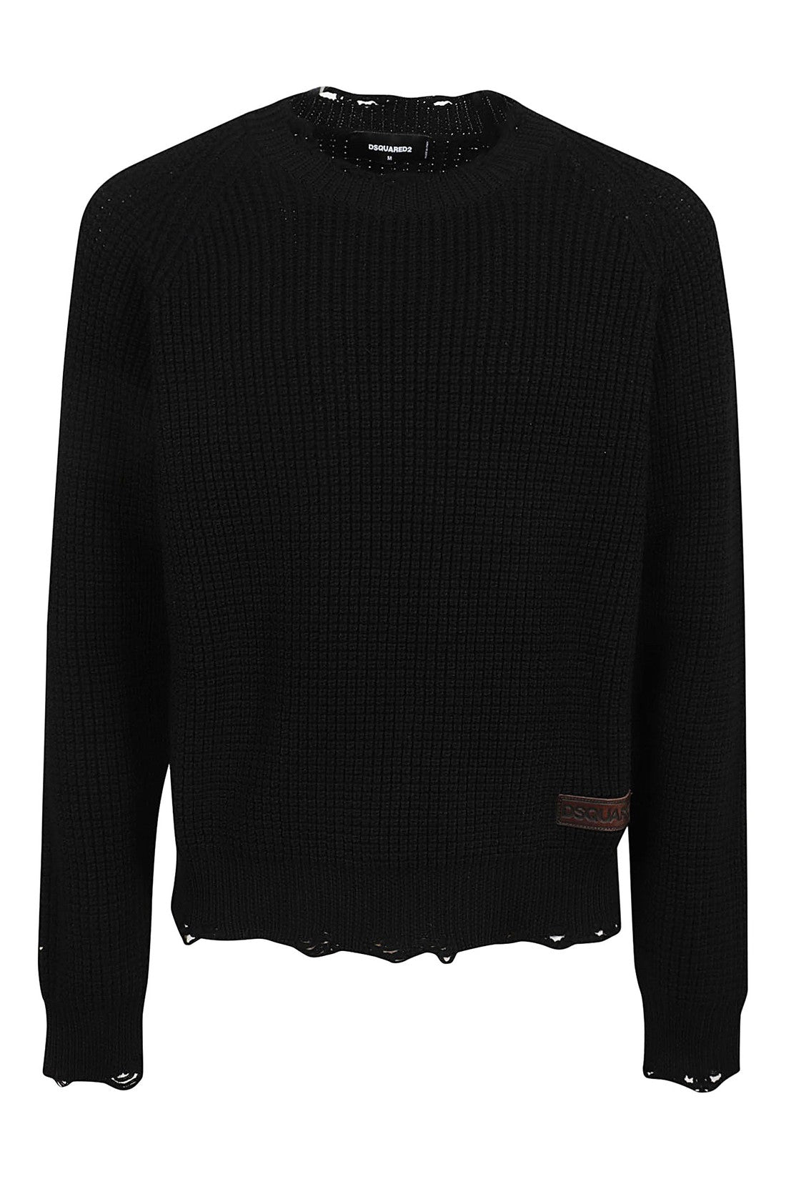 DSQUARED2-OUTLET-SALE-Sweater SCHWARZ-ARCHIVIST