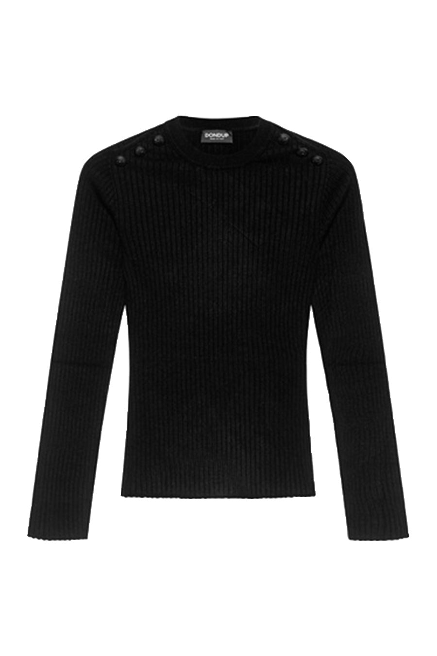 Dondup-OUTLET-SALE-Sweater SCHWARZ-ARCHIVIST