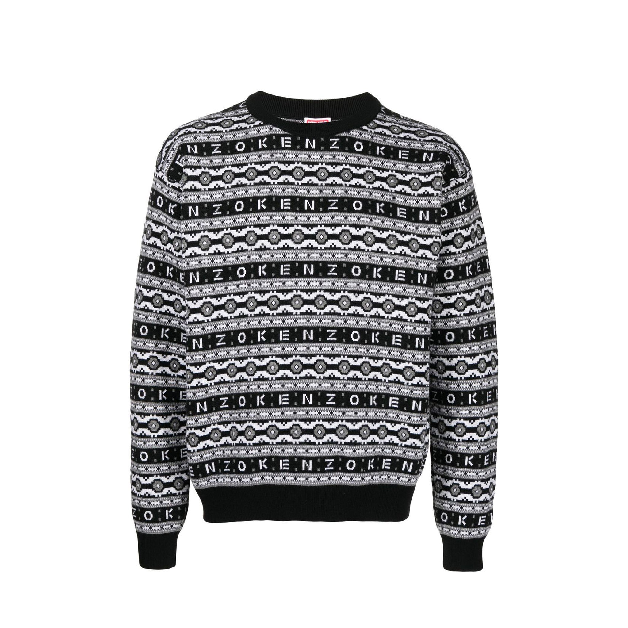 KENZO-OUTLET-SALE-Sweater SCHWARZ-ARCHIVIST