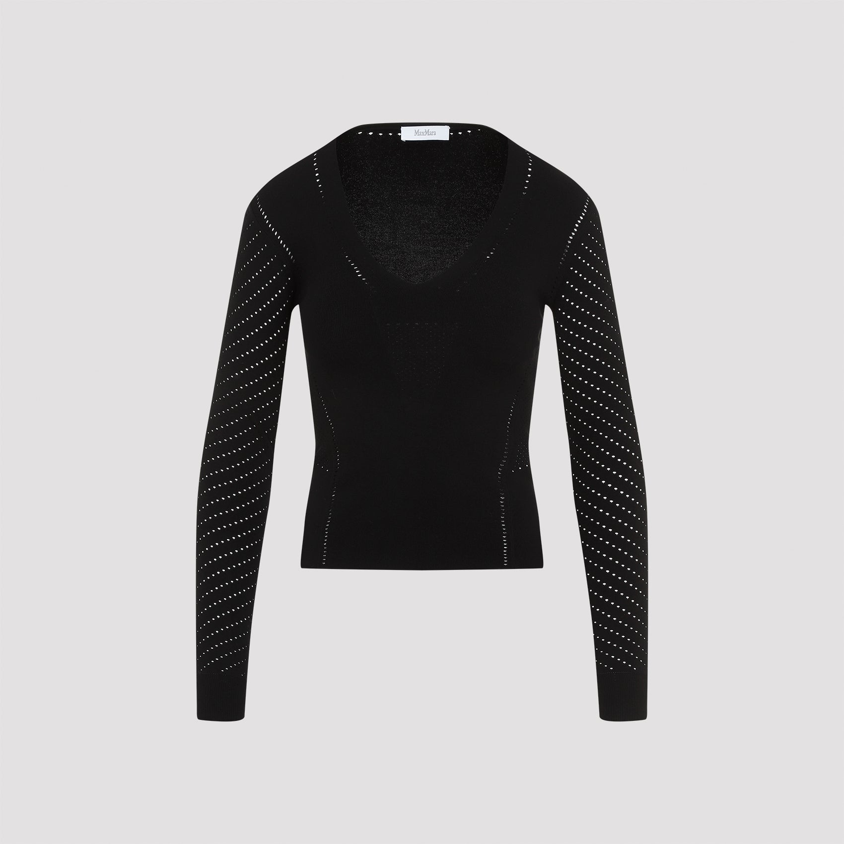 MAX MARA-OUTLET-SALE-Sweater SCHWARZ-ARCHIVIST