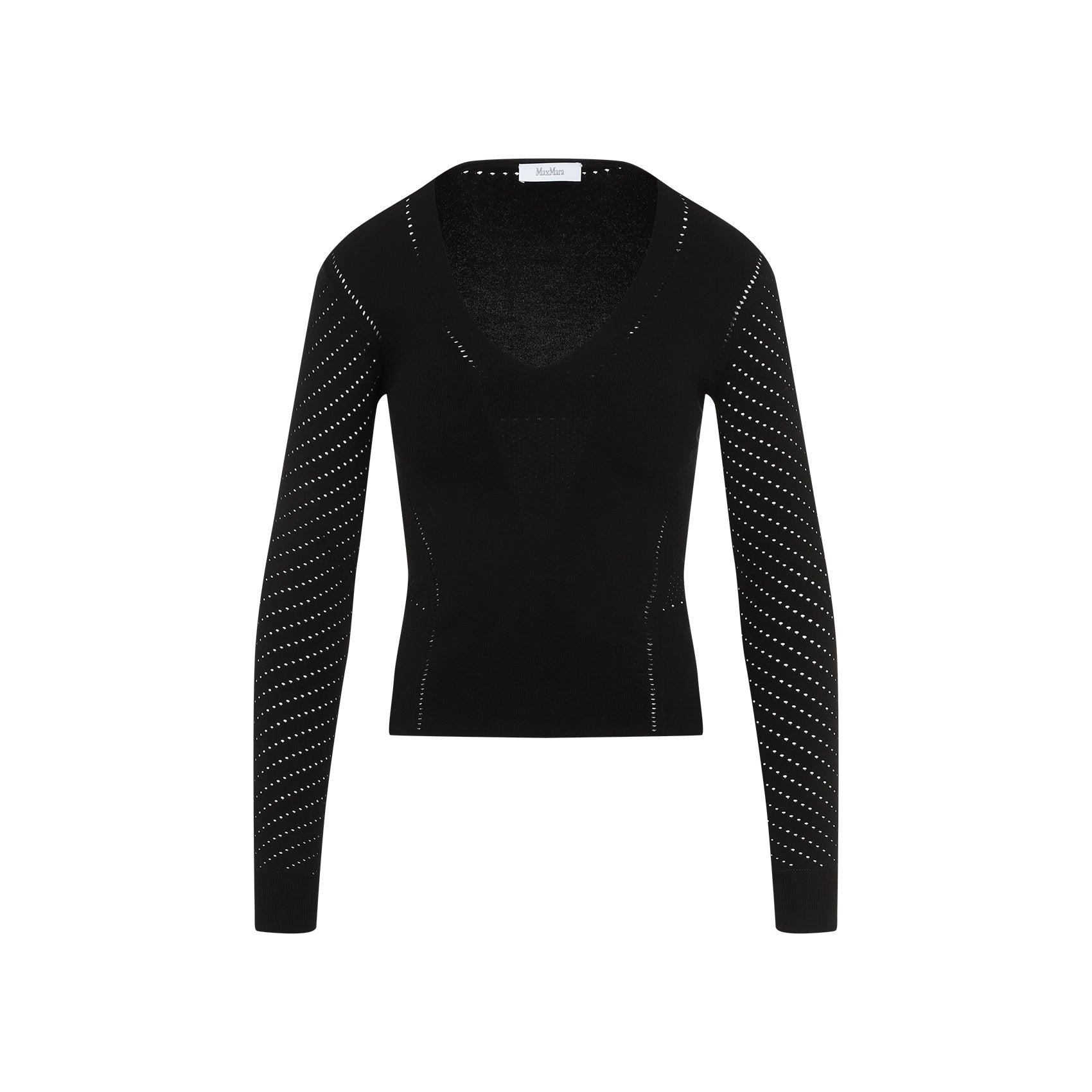 MAX MARA-OUTLET-SALE-Sweater SCHWARZ-ARCHIVIST